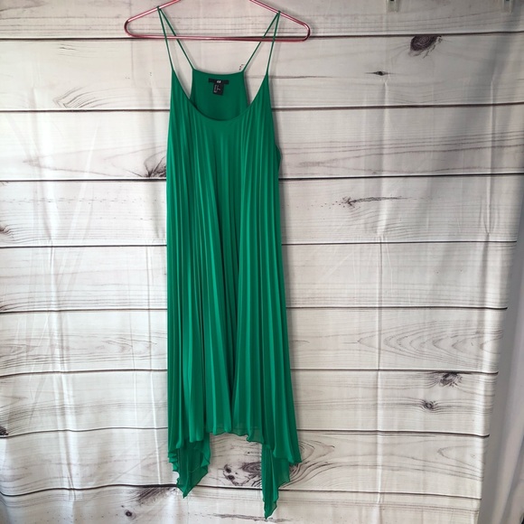 h&m handkerchief dress